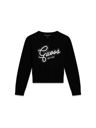 MAGLIA RAGAZZA - GUESS KIDS NERO - J6YR04 Z0834 1