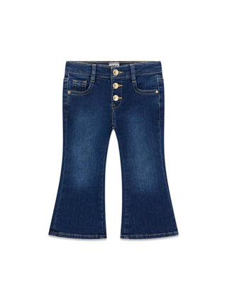 PANTALONE BAMBINA - GUESS KIDS BLU - K6BA01 D2166 1