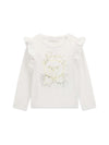 T-SHIRT BAMBINA - GUESS KIDS BIANCO - K6BI05 K5802 1