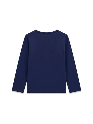 T-SHIRT BAMBINA - GUESS KIDS BLU - K6BI10 K5834 2