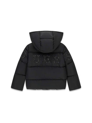 GIUBBOTTO BAMBINA - GUESS KIDS NERO - K6BL01 W3960 2