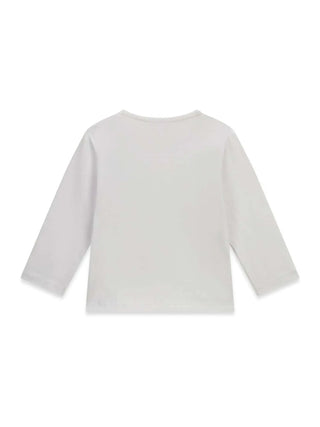 T-SHIRT BAMBINA - GUESS KIDS BIANCO - K6YI24 K3732 2