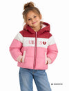 GIUBBOTTO BAMBINA - GUESS KIDS ROSA-BIANCO - K6YL01 W2576 3
