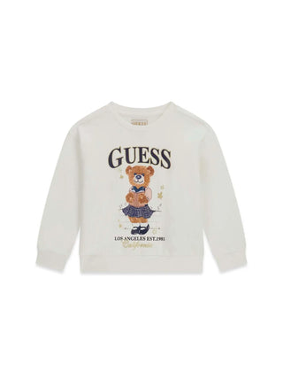 MAGLIA BAMBINA - GUESS KIDS CREMA - K6YQ05 K4422