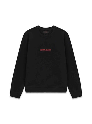 FELPA UOMO - GUESS JEANS NERO - M4YQ19 K9V31