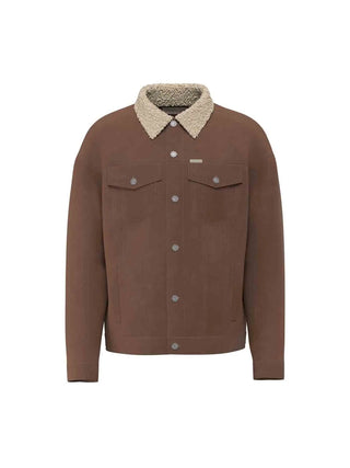 GIUBBOTTO UOMO - GUESS JEANS MARRONE - M6BL75 K7182