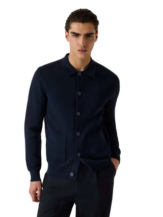 CARDIGAN UOMO - GUESS APPAREL BLU - M6BR33 Z1412 3