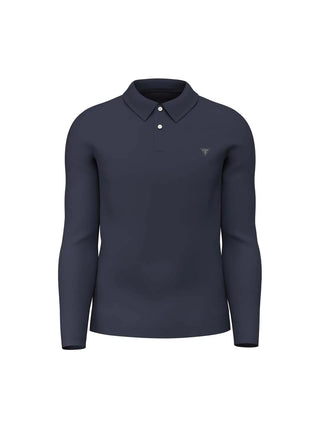 POLO UOMO - GUESS APPAREL BLU - M6YP36 K4395