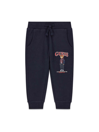 PANTALONE BAMBINO - GUESS KIDS BLU - N6BB03 K6119