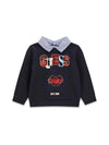 PANTALONE BAMBINO - GUESS KIDS BLU - N6BG01 K6105 1