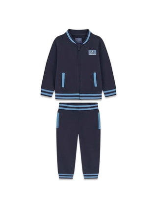 PANTALONE BAMBINO - GUESS KIDS BLU - N6BG04 K6107
