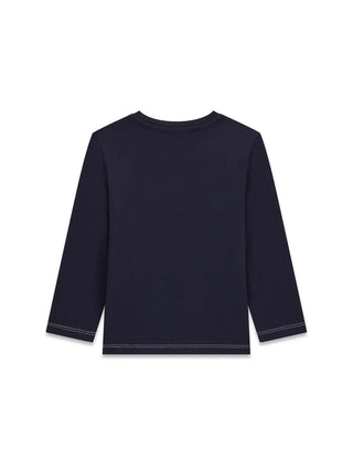 T-SHIRT BAMBINO - GUESS KIDS BLU - N6BI19 K8008 2