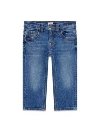PANTALONE BAMBINO - GUESS KIDS BLU - N6YA04 D1266