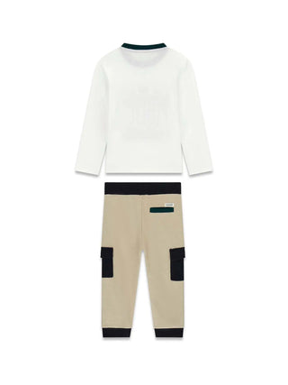 COMPLETO BAMBINO - GUESS KIDS BIANCO - N6YG03 K4079 2