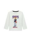 T-SHIRT BAMBINO - GUESS KIDS BIANCO - N6YI06 K3794 1