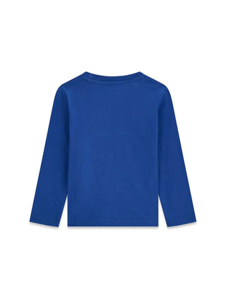 T-SHIRT BAMBINO - GUESS KIDS BLU - N6YI24 K3882 2