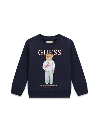 MAGLIA BAMBINO - GUESS KIDS BLU - N6YQ05 K4096 1