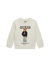 MAGLIA BAMBINO - GUESS KIDS CREMA - N6YQ05 K4096 1