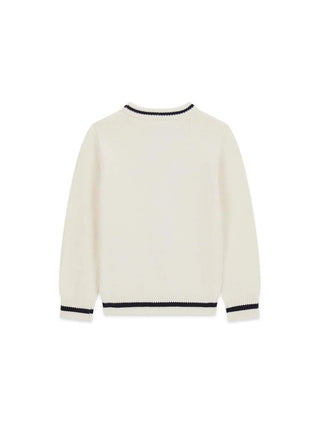 MAGLIA BAMBINO - GUESS KIDS CREMA - N6YR06 Z0903 2