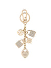 PORTACHIAVI DONNA - GUESS ORO - RW7571 P6301 1