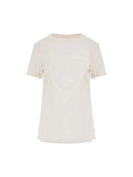 T-SHIRT DONNA - GUESS ATHLEISURE BIANCO - V2YI07 K8HM0