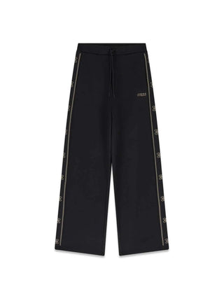 PANTALONE TUTA DONNA - GUESS ATHLEISURE NERO - V5BB12 KCX22 1