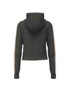 FELPA DONNA - GUESS ATHLEISURE MARRONE - V6BQ02 K6254 2