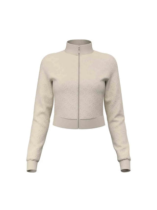 FELPA DONNA - GUESS ATHLEISURE BEIGE - V6BQ06 K6280