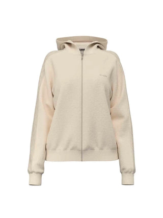 FELPA DONNA - GUESS ATHLEISURE CREMA - V6BQ19 K6364