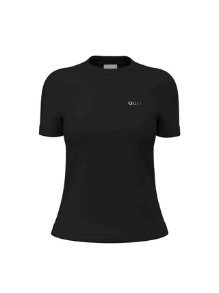 T-SHIRT DONNA - GUESS ATHLEISURE NERO - V6RI07 J1314 1