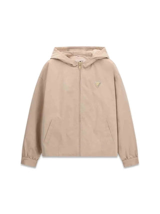 GIUBBOTTO DONNA - GUESS ATHLEISURE TAUPE - V6YL11 W2871 1
