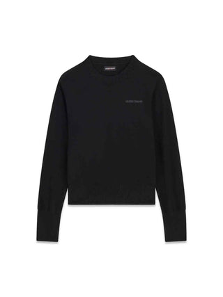 MAGLIA DONNA - GUESS JEANS NERO - W4BR83 Z3HO2