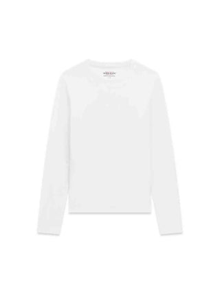 T-SHIRT DONNA - GUESS JEANS BIANCO - W4YI22 J1314