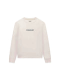 FELPA DONNA - GUESS JEANS BIANCO - W4YQ10 KC811