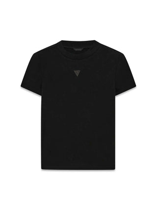 CAMICIA DONNA - GUESS APPAREL NERO - W5BP07 KCGM2