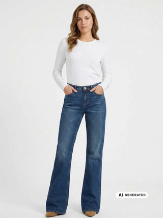 JEANS DONNA - GUESS APPAREL JEANS - W6BAJ7 D2097 3
