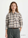 CAMICIA DONNA - GUESS JEANS BEIGE - W6BH22 W4712 3