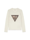T-SHIRT DONNA - GUESS APPAREL BIANCO - W6BI57 K7387 1