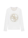 T-SHIRT DONNA - GUESS APPAREL BIANCO - W6BI58 K7388 1