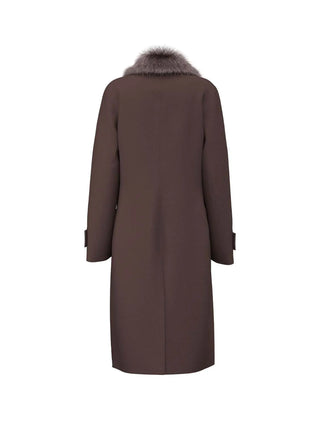 GIUBBOTTO DONNA - GUESS APPAREL MARRONE - W6BL43 W4095 2