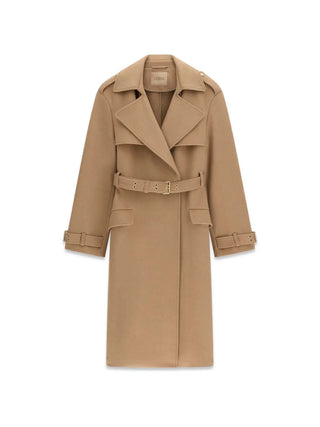 GIUBBOTTO DONNA - GUESS APPAREL TAUPE - W6BL51 W4138