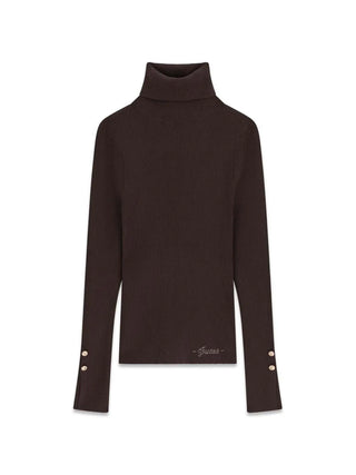 MAGLIA DONNA - GUESS APPAREL CAFFE - W6BR29 Z1417