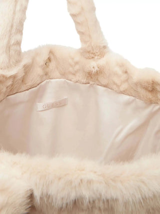 BORSA A MANO DONNA - GUESS APPAREL BIANCO - W6BZ14 W4361 4