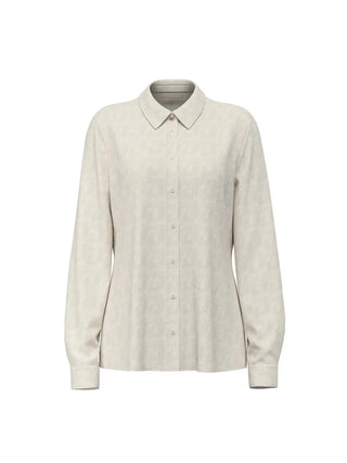 CAMICIA DONNA - GUESS APPAREL CREMA - W6YH22 W2945 1