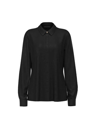 CAMICIA DONNA - GUESS APPAREL NERO - W6YH22 W2945 1