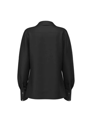 CAMICIA DONNA - GUESS APPAREL NERO - W6YH23 W2946 2