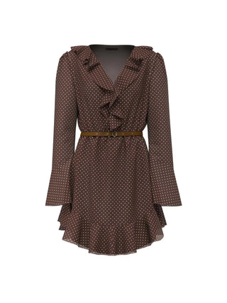 ABITO DONNA - GUESS APPAREL MARRONE - W6YK35 W2959 1