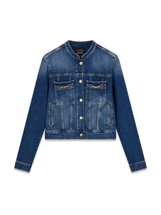 GIUBBOTTO DONNA - GUESS APPAREL JEANS - W6YN03 D1341
