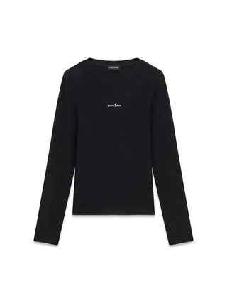 MAGLIA DONNA - GUESS JEANS NERO - W6YP14 K3821