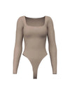 MAGLIA DONNA - GUESS APPAREL TAUPE - W6YP21 K4356 1